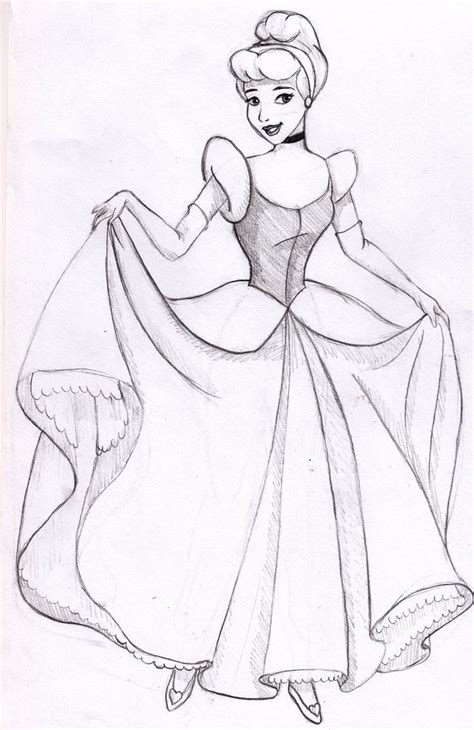 Cinderella (1950) | Disney drawings sketches, Princess sketches, Disney ...