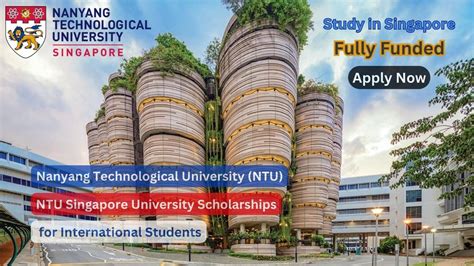 NTU Scholarships 2024 Singapore | Nanyang Technological University Scholarships - Scholarships Root