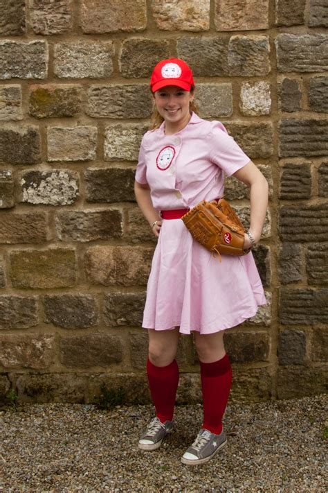 Peach and Thistle: A League of Their Own Costume