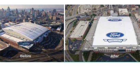 Ford Field Gets Energy Efficient Roof Upgrade — RoofersCoffeeShop®