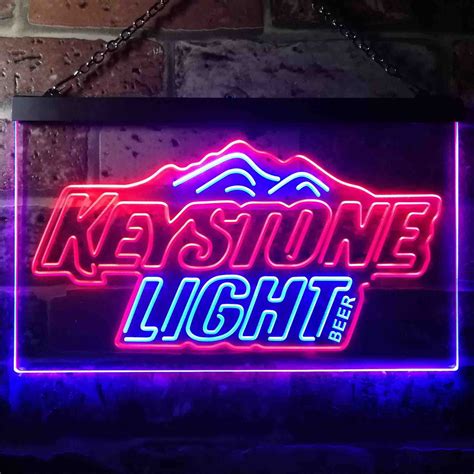 Keystone Light Mountain Logo LED Neon Sign - neon sign - LED sign ...