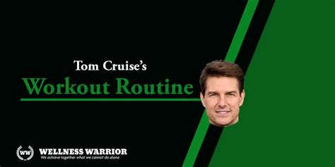 Tom Cruise's Diet & Workout Routine - His Muscle & Fitness