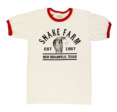 Old School Snake Farm Tee - Zoo & Snake Farm New Braunfels