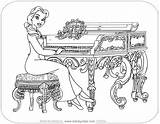 Harpsichord Coloring Page Pages Sketch Coloring sketch template