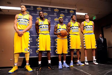 Photos: Denver Nuggets Media Day | Denver nuggets, Sports uniforms, Nugget