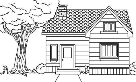 [100+] House Colouring Pictures | Wallpapers.com