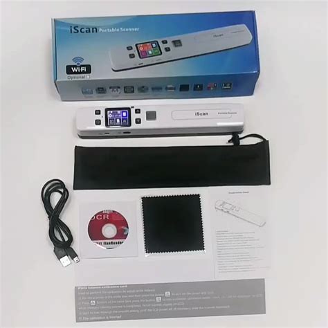 2020 Best Seller Portable Printer Scanner Iscan 900dpi Wifi Wireless Handheld Portable Scanner ...