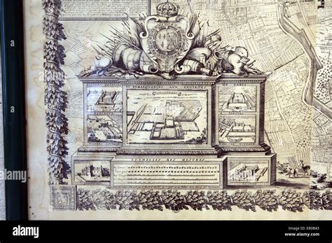 Old map of Paris France Stock Photo - Alamy