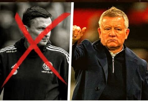 The Sheffield United manager was sacked 32 hours before the game ...