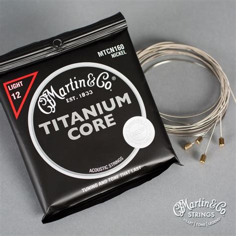 Martin Titanium Core Acoustic Strings - FU-Tone