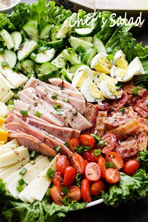 Chef Salad Recipe | Perfect Work Lunch or Main Dish Salad Recipe