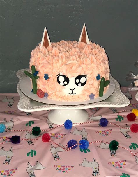 Llama Cake Class