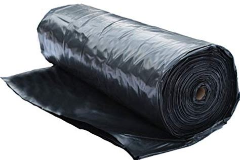 12' X 100' 6 Mil Black Plastic Sheeting - No. 6B12 - Whitehead ...