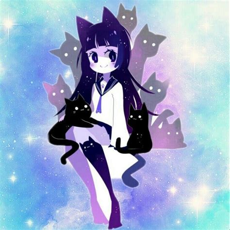 85 Anime Wallpaper Galaxy Cat | Lotus Maybelline