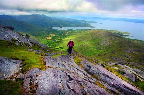 Hungry Hill, Cnoc Daod 682m mountain, Caha Mountains Cen: Hungry Hill ...