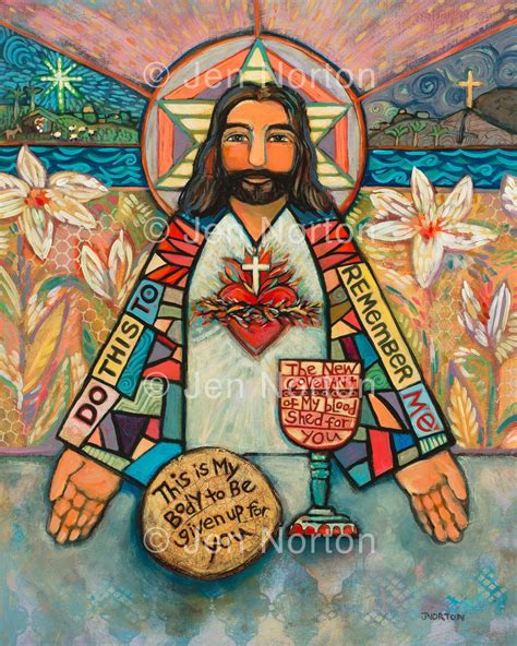 Sacred Heart of Jesus Art Print Body and Blood of Christ - Etsy Canada