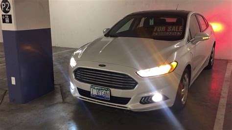 Ford Fusion LED lights - YouTube