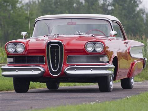 1958 Ford Edsel | Planes, Trains & Automobiles | Pinterest