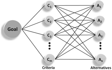 Schematic of the analytical hierarchy process. | Download Scientific ...