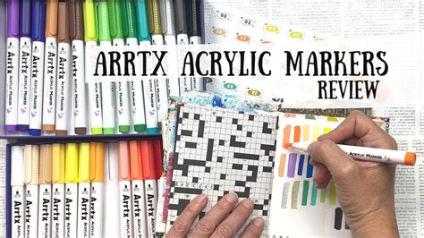 ARRTX Acrylic Markers Review | 30B general set | 🦋ShanoukiArt🦋🧿 - YouTube