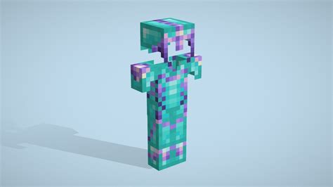 Amethyst Armor | Add-on Minecraft - 3D model by frederick09 [e462fa4 ...