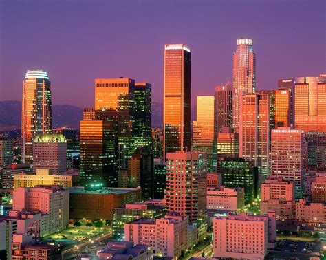 Downtown Los Angeles Skyline, California Photograph by Visionsofamerica/joe Sohm - Fine Art America