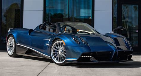 2018 Pagani Huayra Roadster Clad In Blue Carbon Is Just About Perfect | Carscoops