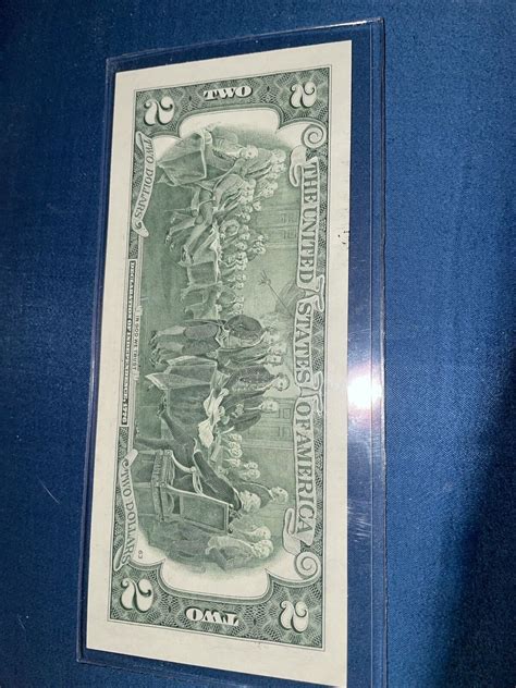 2 dollar bill w/Low Serial Number Series 2013 L | eBay