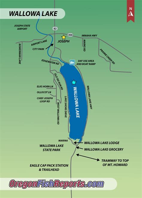 Wallowa Lake Fish Report - Joseph, OR (Wallowa County)