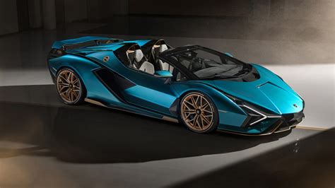 Lamborghini Sián Roadster 2020 4K 5K HD Wallpapers | HD Wallpapers | ID #33103