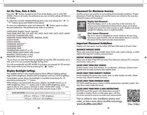 Chaney Instrument VN1TXCA2 Professional Weather Center User Manual