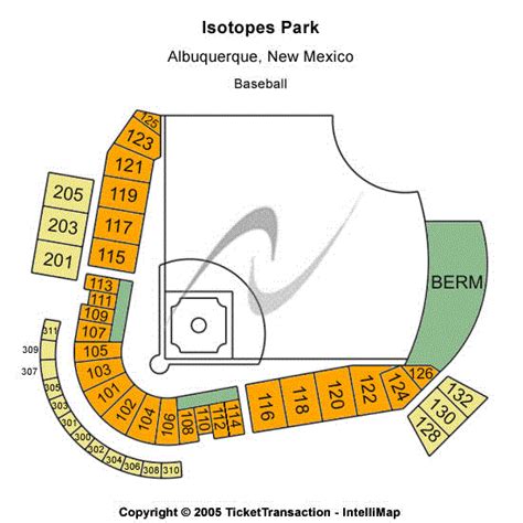 Isotopes Park Seating Chart | Isotopes Park Event Tickets & Schedule