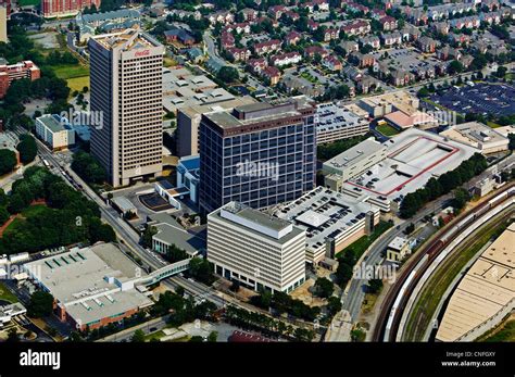 aerial photograph Coca Cola headquarters Atlanta, Georgia Stock Photo ...