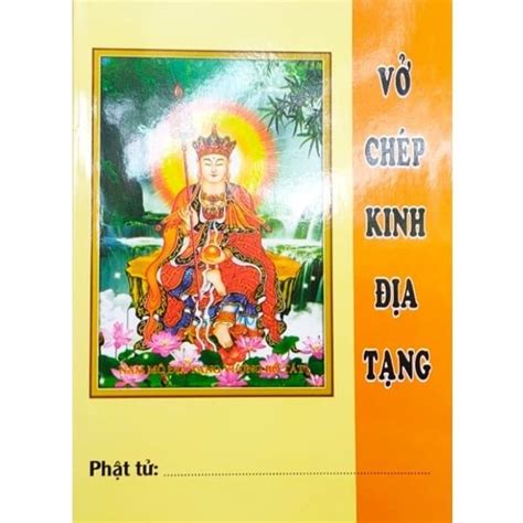 Vở chép kinh địa tạng + Kinh Địa Tạng – BOOKCITY.VN