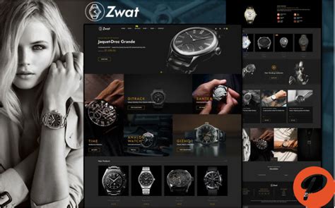 Zwat & Watch Store eCommerce HTML Templatedownload