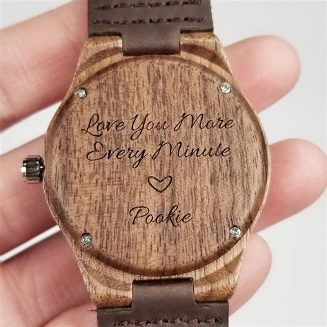 Personalized Gift Birthday Gift Gift for Men Who Have Everything Wooden Watch For Men Woo ...