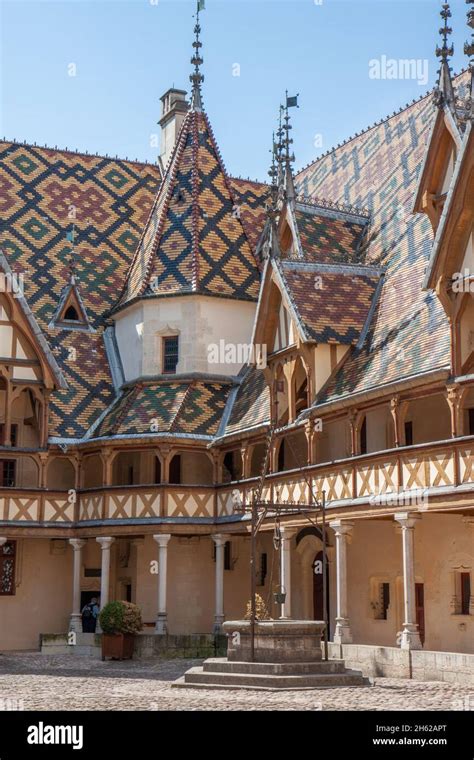 Hospices De Beaune Museum in Beaune, Côte d'Or, France Stock Photo - Alamy