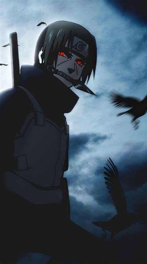 Itachi Uchiha Sharingan Genjutsu 4k Vertical Wallpaper Em 2021 | Porn ...