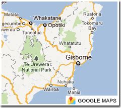 Gisborne City New Zealand - First city to see the light