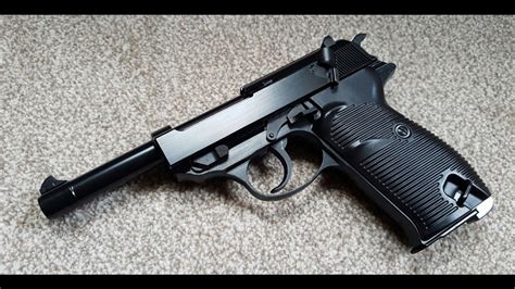 WE CP 'Classic Pistol' Walther P38 Review [Airsoft] - YouTube