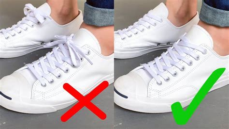 HIDE Your Laces Like A Pro | Super Clean Look | Shoe laces, Lace sneakers, How to lace converse