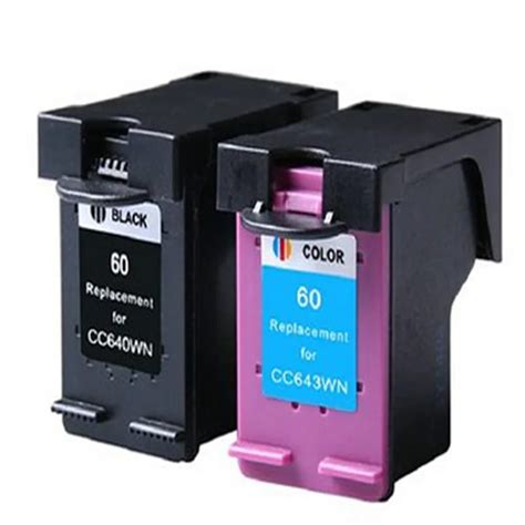 hisaint Compatible for HP 60 Ink Cartridge For HP Deskjet F4235 F4240 ...