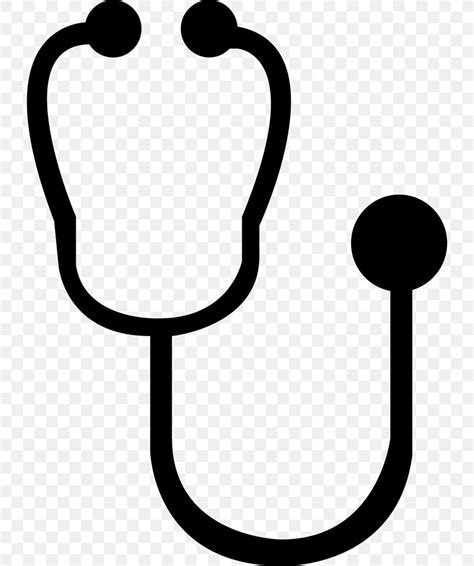 Stethoscope Clip Art, PNG, 728x980px, Stethoscope, Black And White, Cdr, Data, Heart Download Free