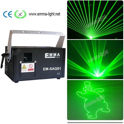 New 1000MW laser light show /green Laser Beam Light/ Laser animation Projector-in Stage Lighting ...