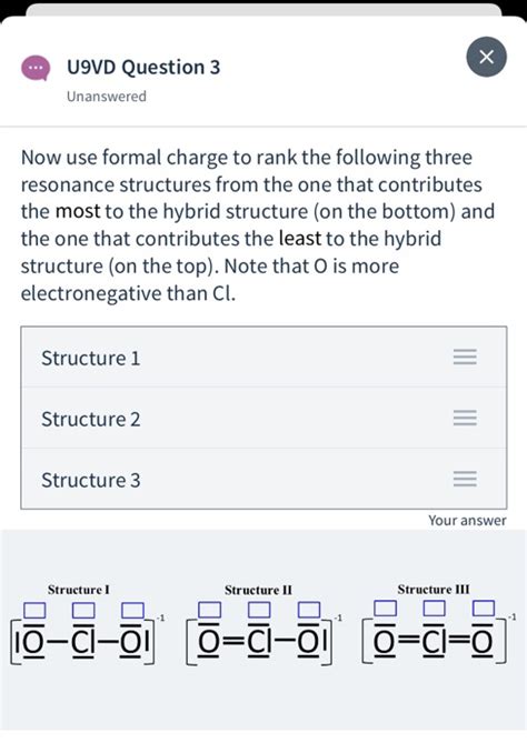 Solved Questions 1-3: A chlorite ion example. Chlorite is a | Chegg.com