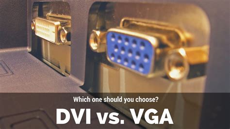 DVI vs VGA Cables: Which One Should You Choose? – FireFold