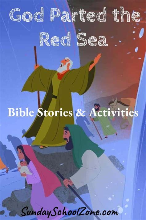 God Led His People Through Moses Bible Activities | Sunday School Zone