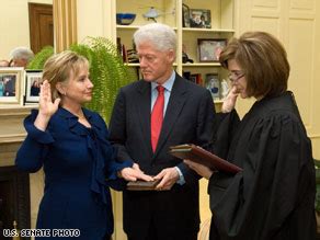 Hillary Clinton sworn in as secretary of state - CNN.com