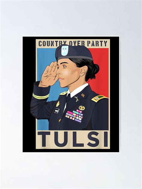 "Donald Trump Tulsi Gabbard 2024" Poster for Sale by Kawai-girl | Redbubble