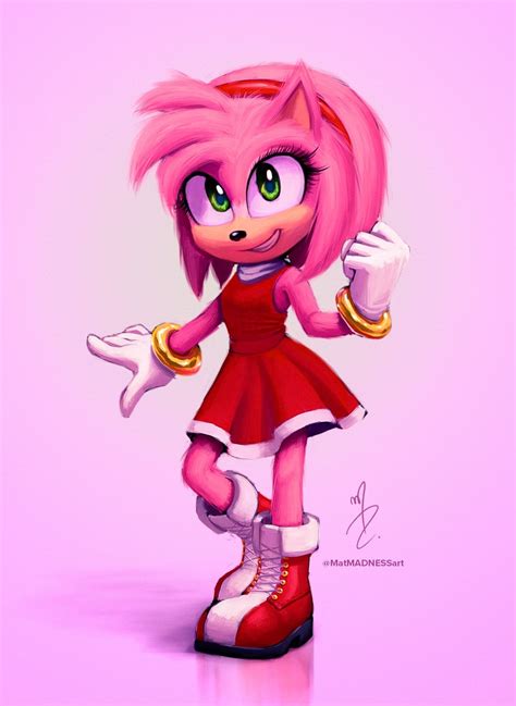 Amy movie design - Sonic the Hedgehog Wallpaper (44344791) - Fanpop ...